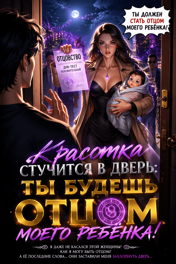 Красотка стучится в дверь: Ты будешь отцом моего ребёнка!