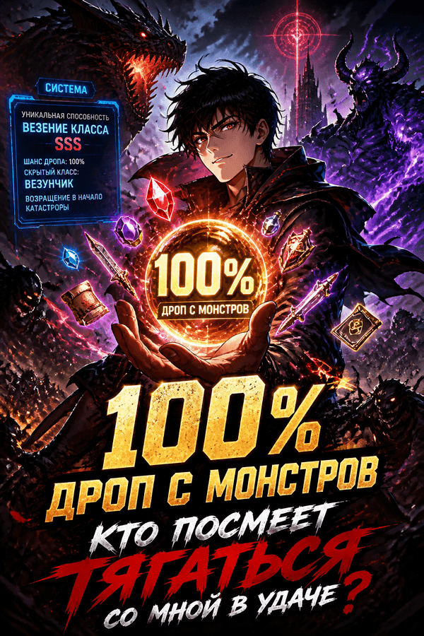 100% дроп с монстров — кто посмеет тягаться со мной в удаче?