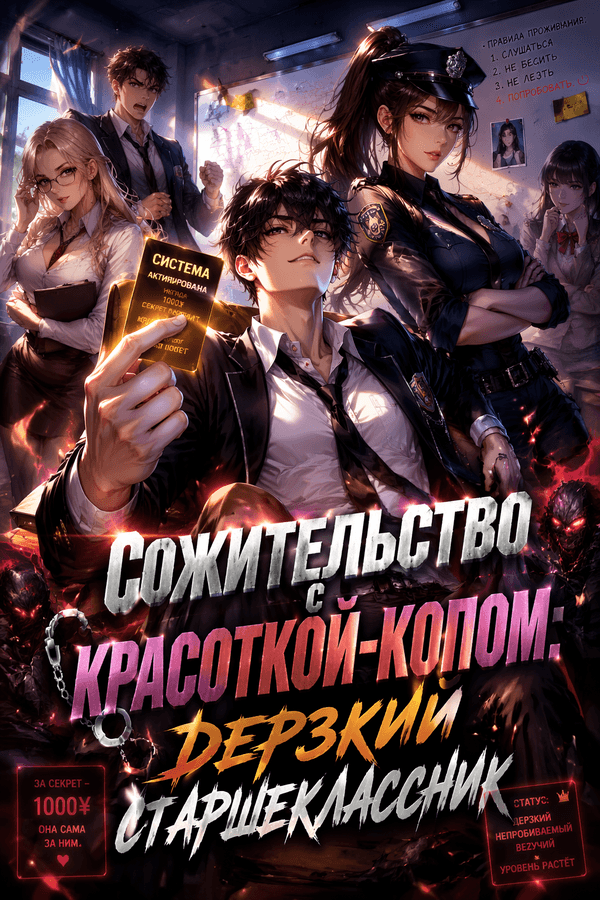 Сожительство с красоткой-копом: Дерзкий старшеклассник