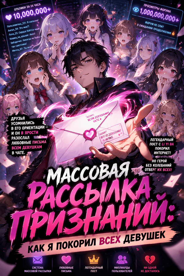 Массовая рассылка признаний: как я покорил всех девушек