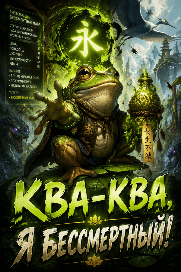 Ква-ква, я бессмертный!