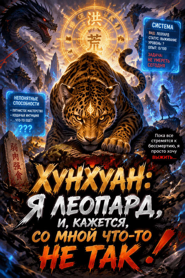 Хунхуан: Я леопард, и, кажется, со мной что-то не так!