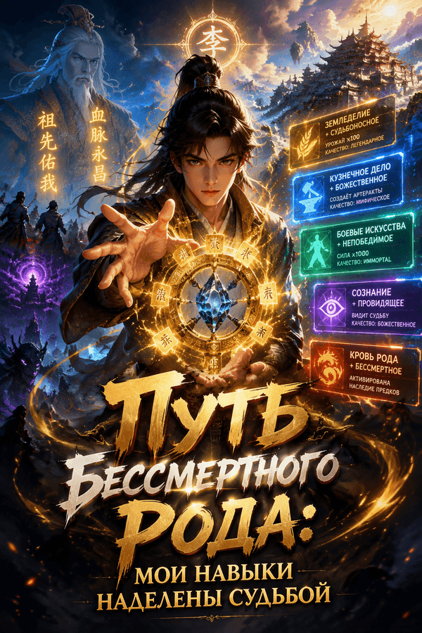 Путь бессмертного рода: Мои навыки наделены судьбой