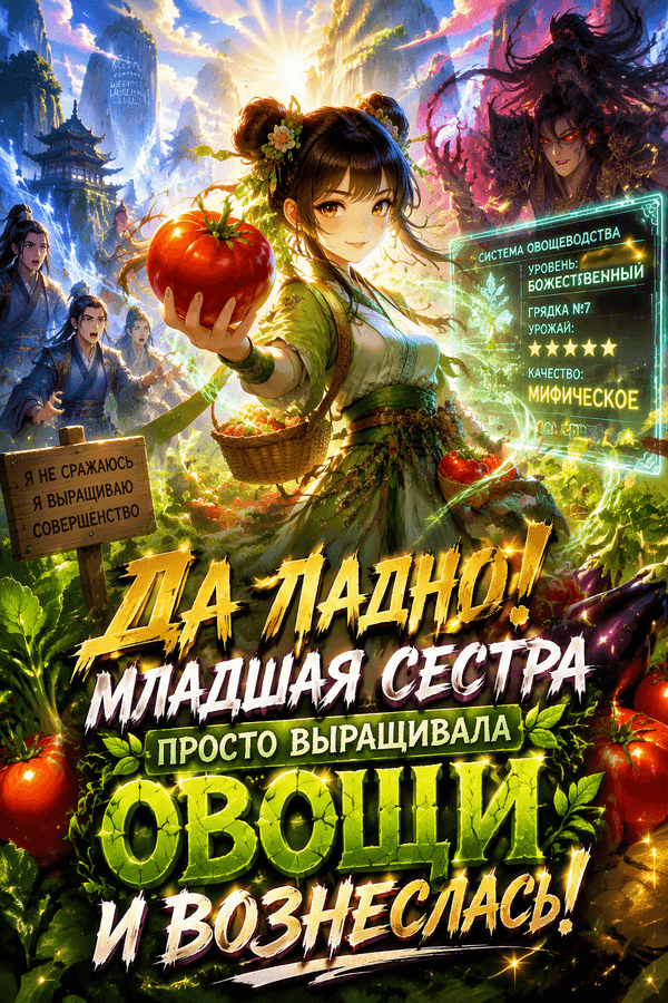 Да ладно! Младшая сестра просто выращивала овощи и вознеслась!