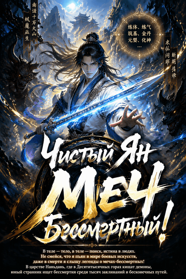 Чистый Ян Меч Бессмертный!