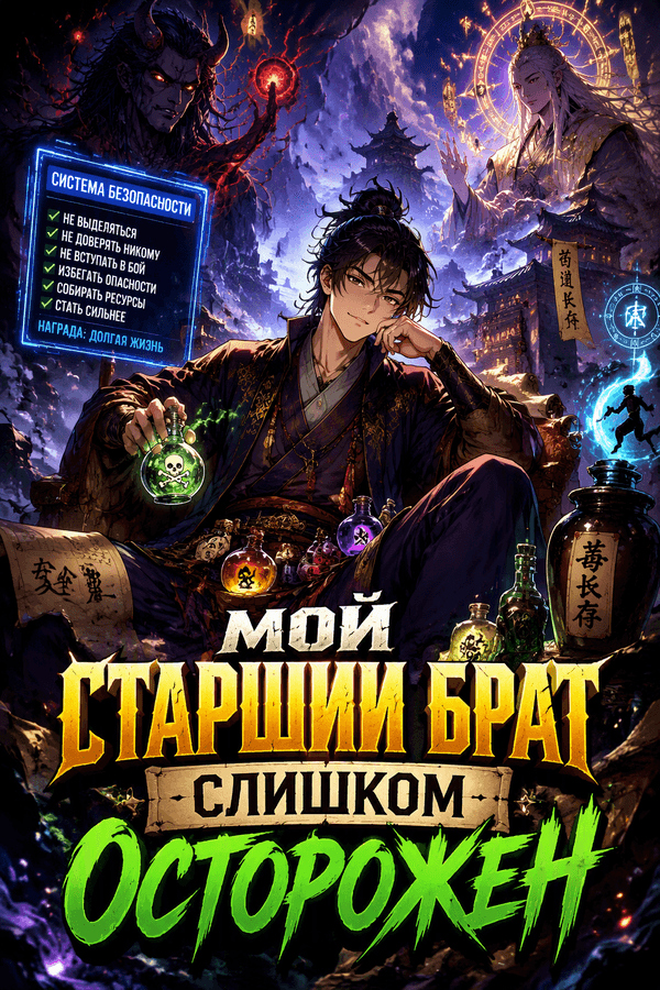 Мой старший брат слишком осторожен