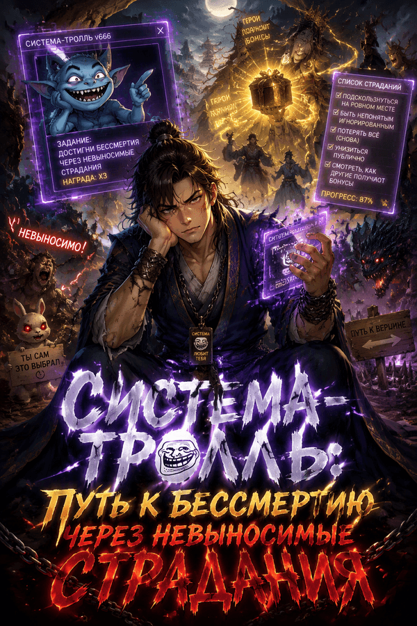 Система-тролль: Путь к бессмертию через невыносимые страдания