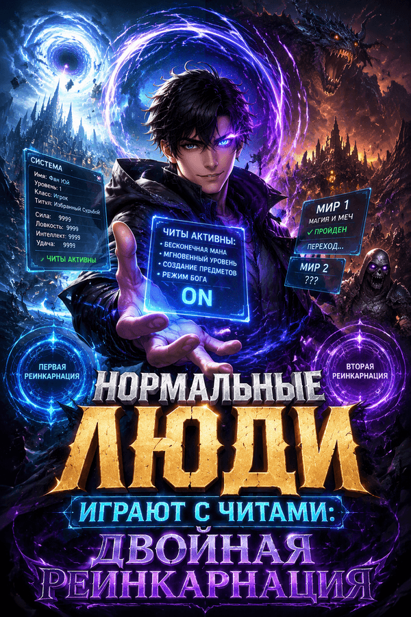 Нормальные люди играют с читами: Двойная реинкарнация