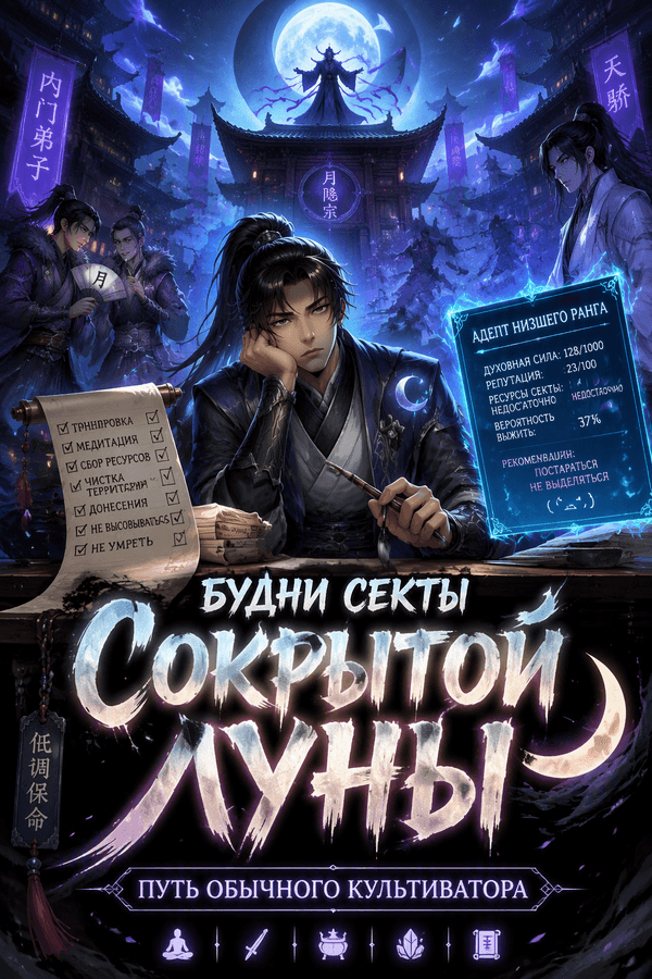 Будни секты Сокрытой Луны: Путь обычного культиватора