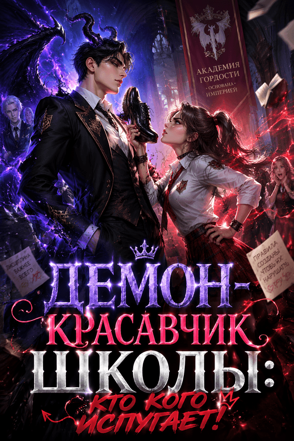 Демон-красавчик школы: кто кого испугает!