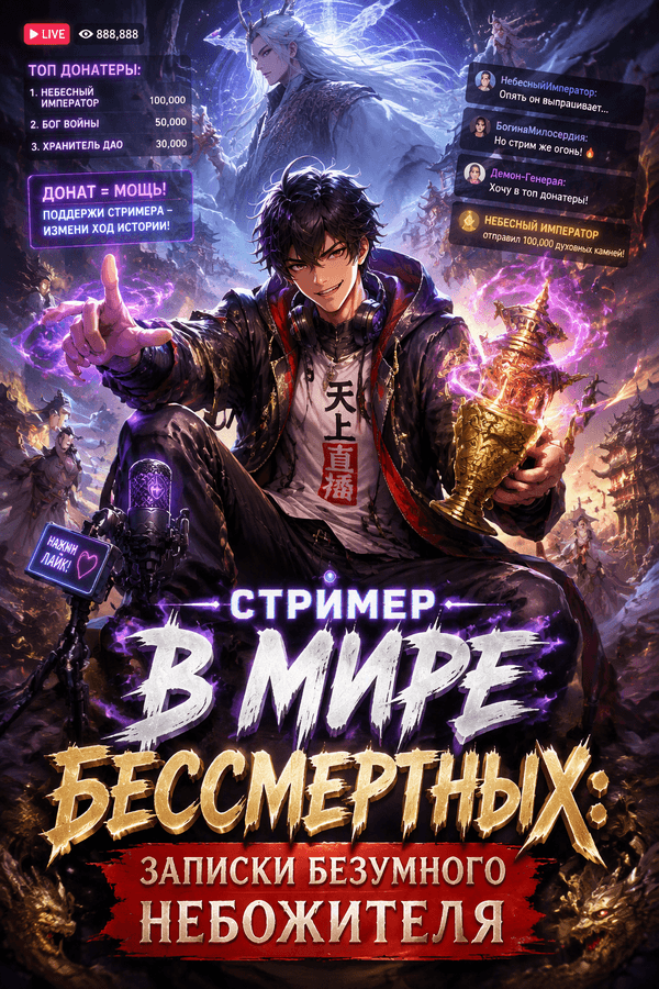 Стример в мире бессмертных: Записки безумного небожителя