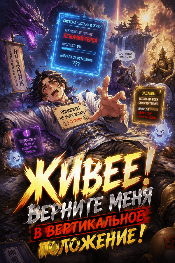 Живее! Верните меня в вертикальное положение!