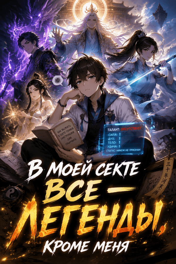 В моей секте все — легенды, кроме меня