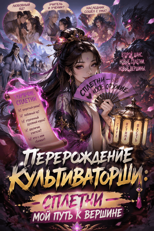 Перерождение культиваторши: Сплетни — мой путь к вершине