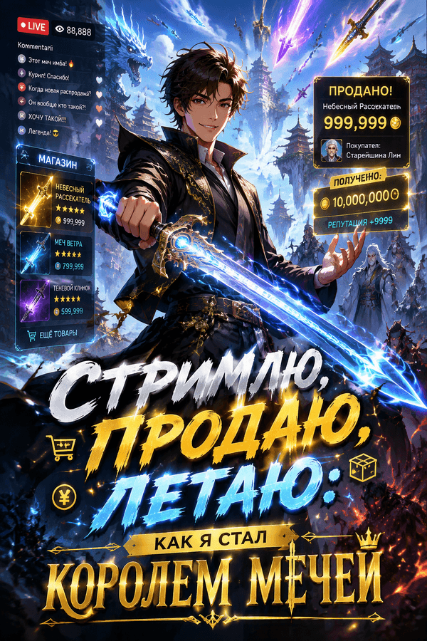 Стримлю, продаю, летаю: как я стал королем мечей