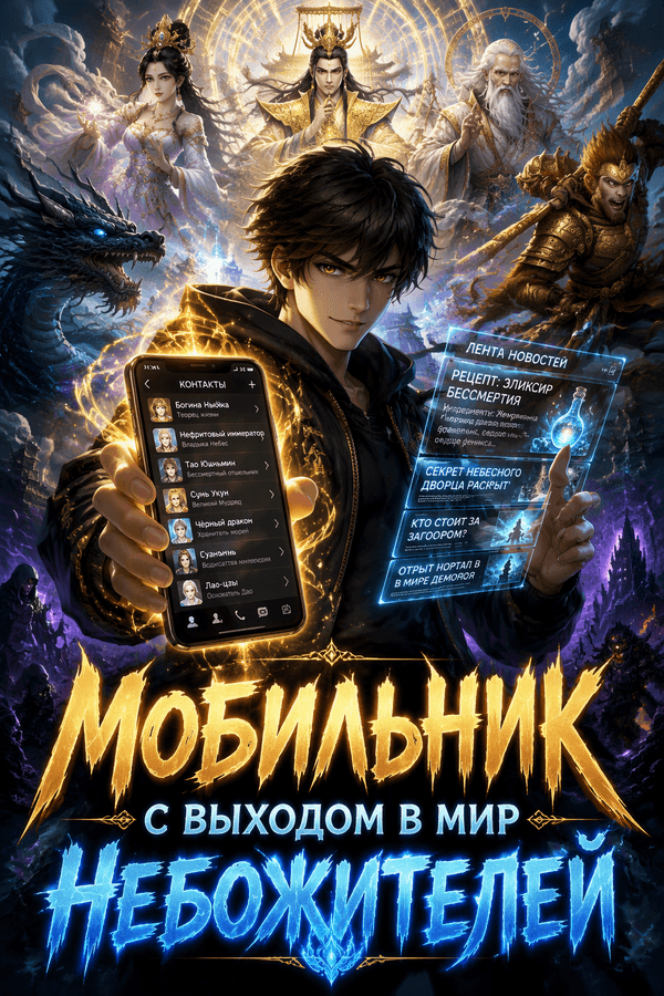 Мобильник с выходом в мир небожителей