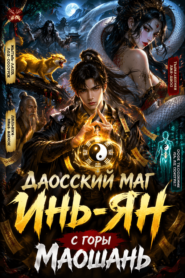 Даосский маг Инь-Ян с горы Маошань
