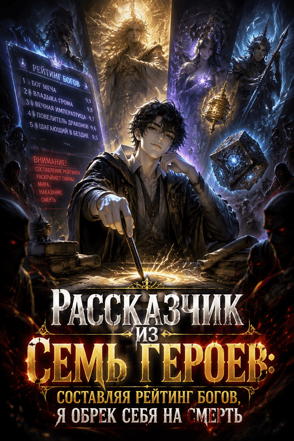 Рассказчик из Семь Героев: Составляя рейтинг богов, я обрек себя на смерть