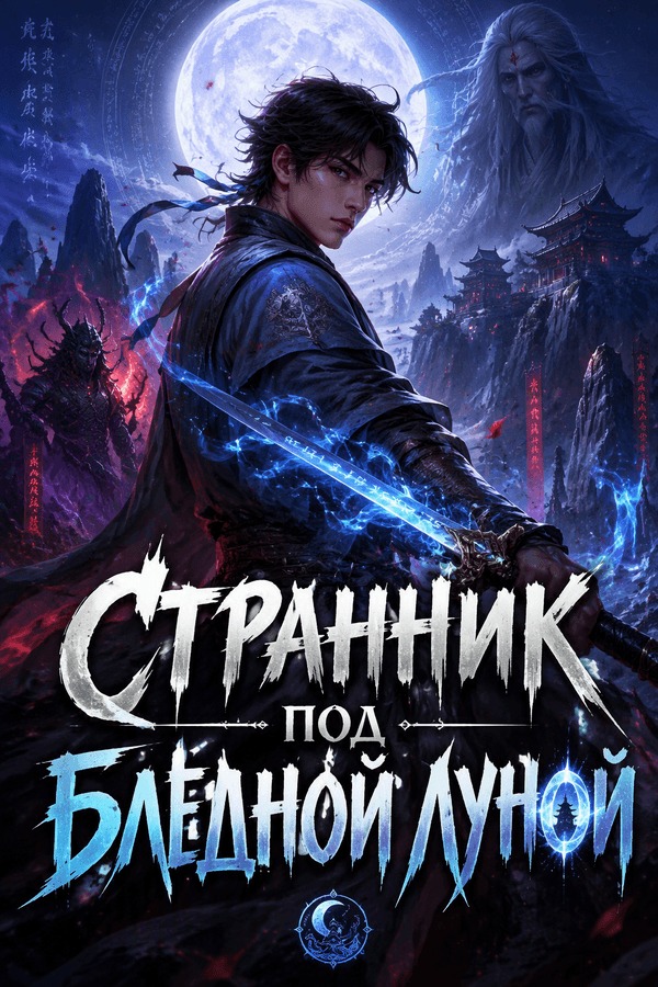 Странник под бледной луной