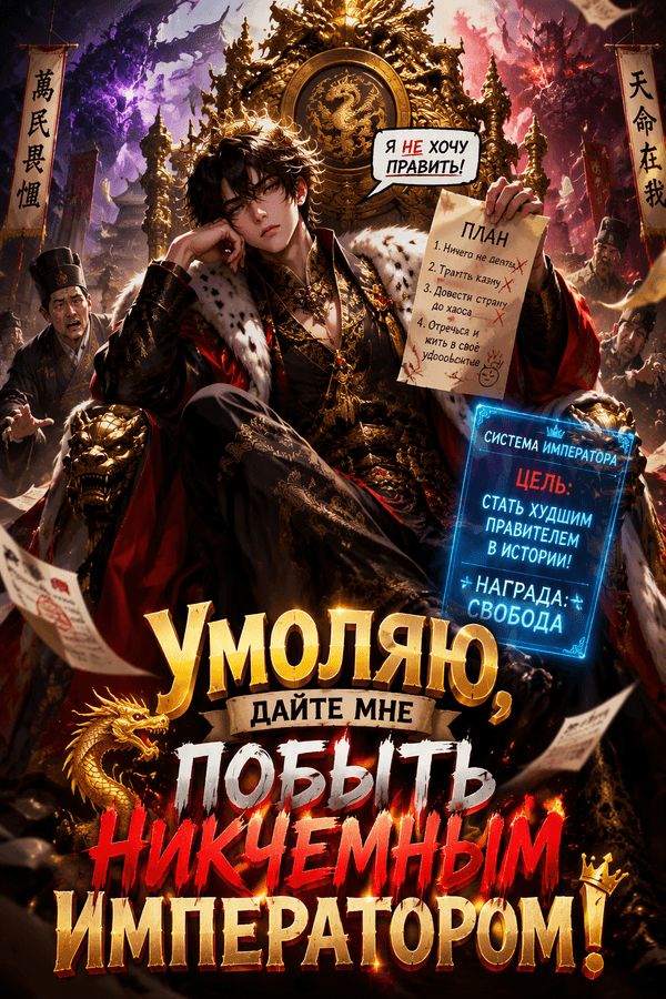 Умоляю, дайте мне побыть никчемным императором!