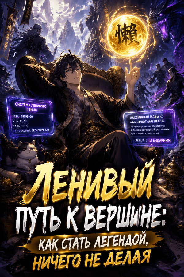 Ленивый путь к вершине: как стать легендой, ничего не делая
