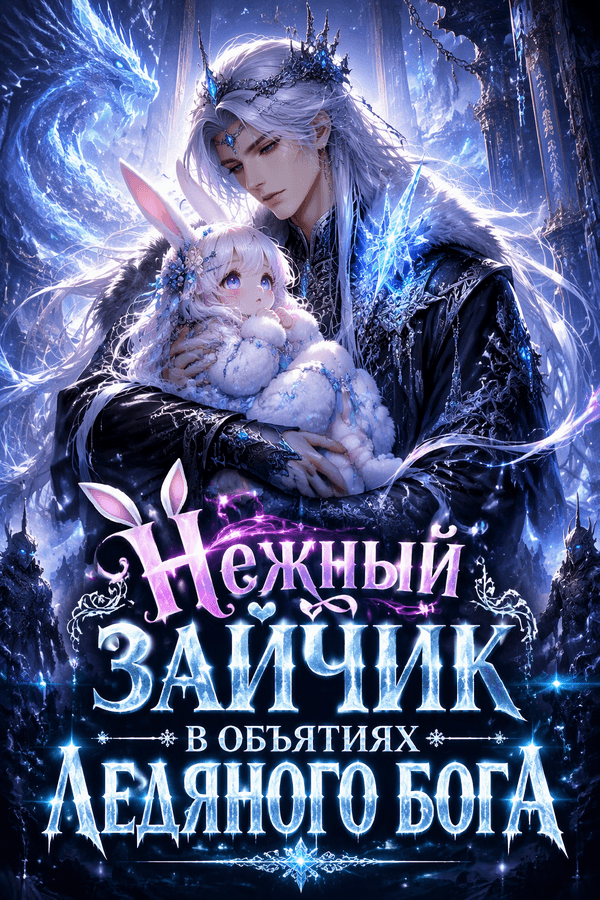 Нежный зайчик в объятиях ледяного бога