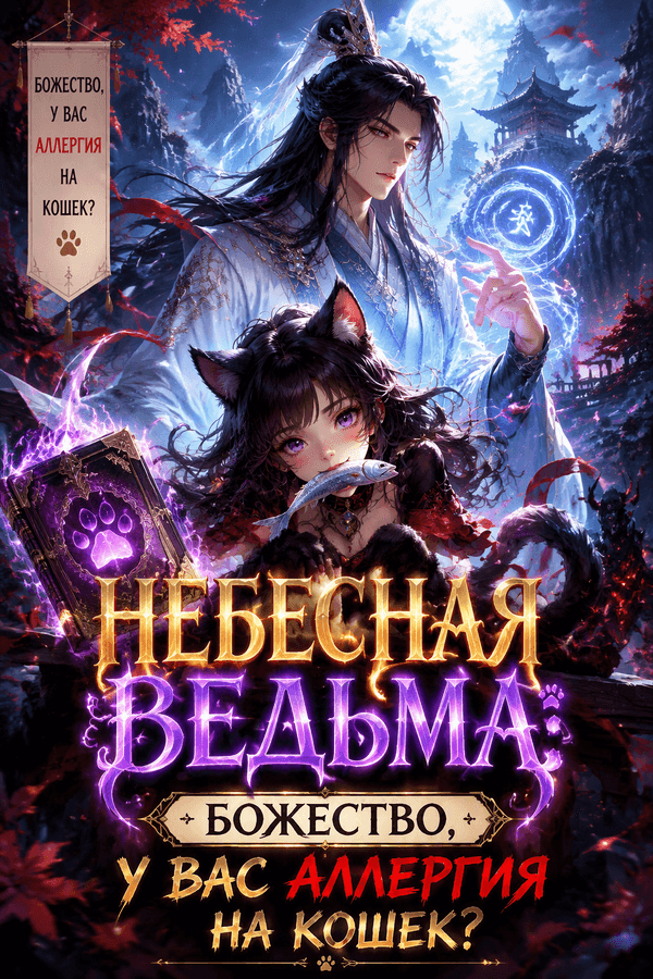 Небесная ведьма: Божество, у вас аллергия на кошек?