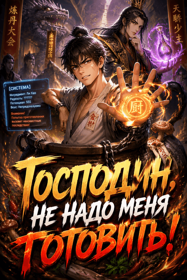 Господин, не надо меня готовить!