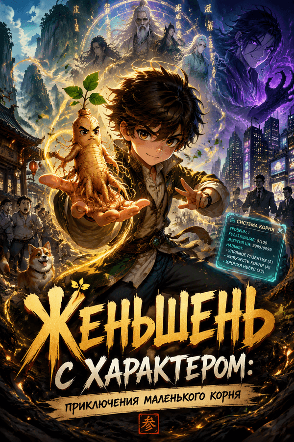Женьшень с характером: приключения маленького корня