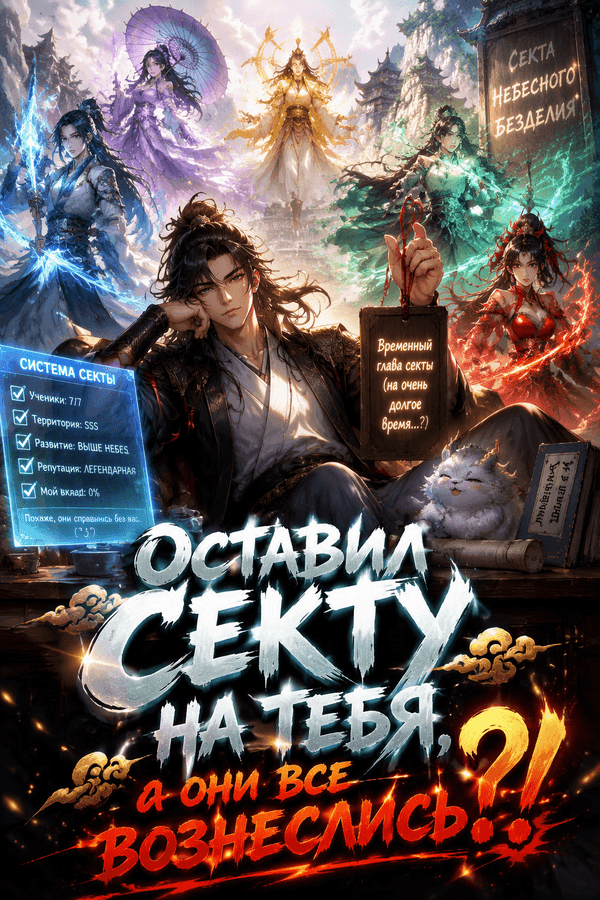 Оставил секту на тебя, а они все вознеслись?!