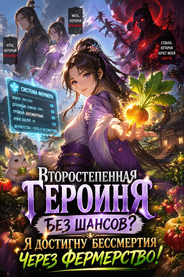 Второстепенная героиня без шансов? Я достигну бессмертия через фермерство!