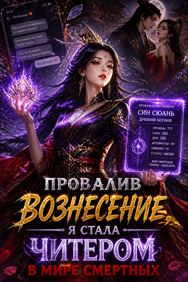 Провалив вознесение, я стала читером в мире смертных