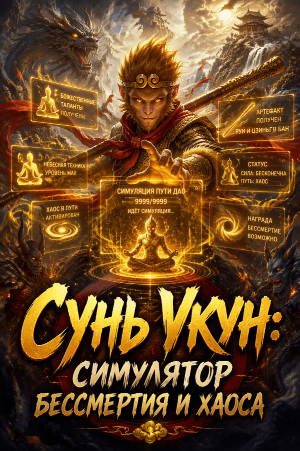 Сунь Укун: Симулятор бессмертия и хаоса