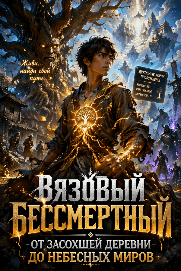 Вязовый бессмертный: от засохшей деревни до небесных миров