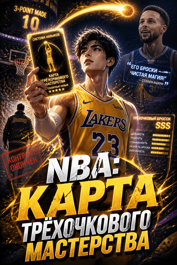 NBA: Карта трёхочкового мастерства