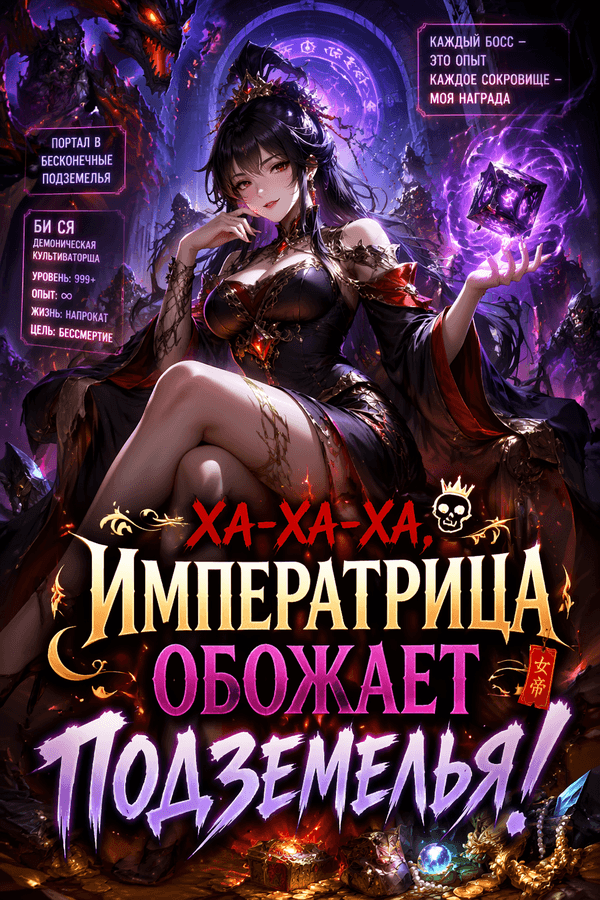 Ха-ха-ха, Императрица обожает подземелья!
