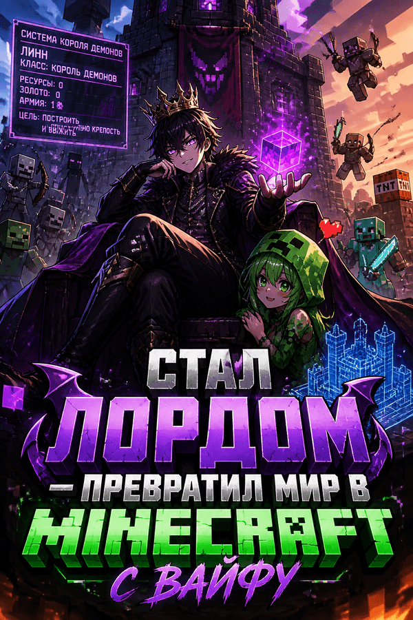 Стал лордом — превратил мир в Minecraft с вайфу