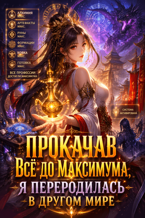 Прокачав всё до максимума, я переродилась в другом мире