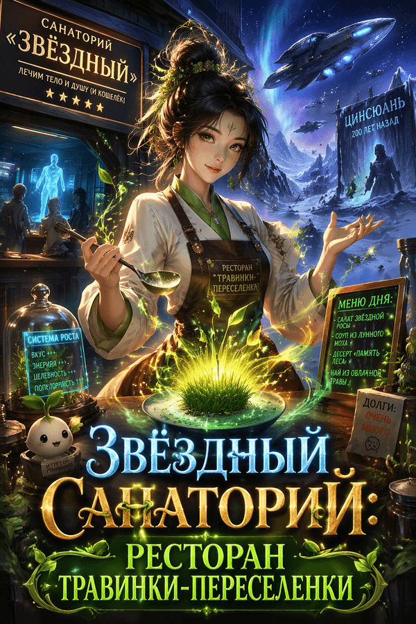 Звёздный санаторий: Ресторан травинки-переселенки