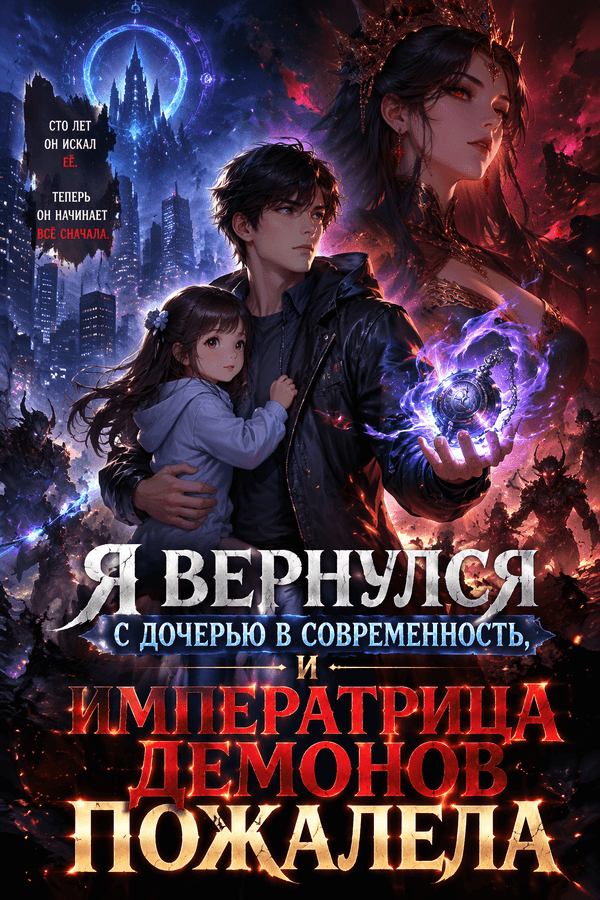 Я вернулся с дочерью в современность, и императрица демонов пожалела