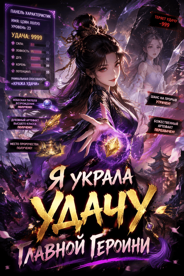 Я украла удачу главной героини