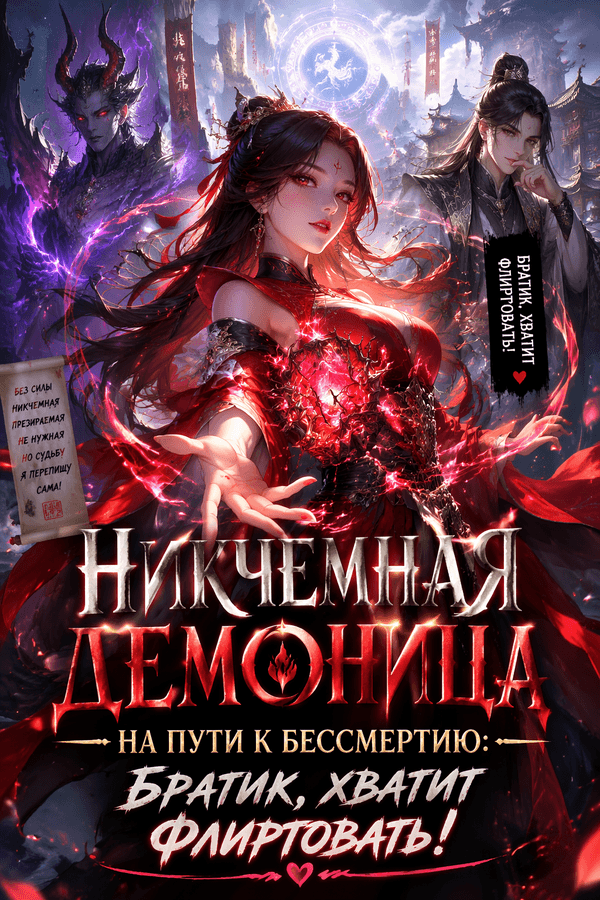 Никчемная демоница на пути к бессмертию: Братик, хватит флиртовать!