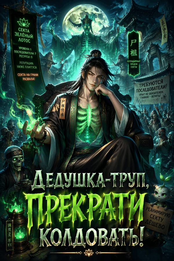 Дедушка-труп, прекрати колдовать!