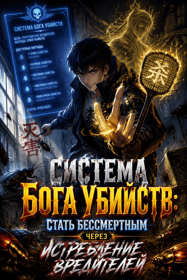 Система Бога Убийств: Стать бессмертным через истребление вредителей