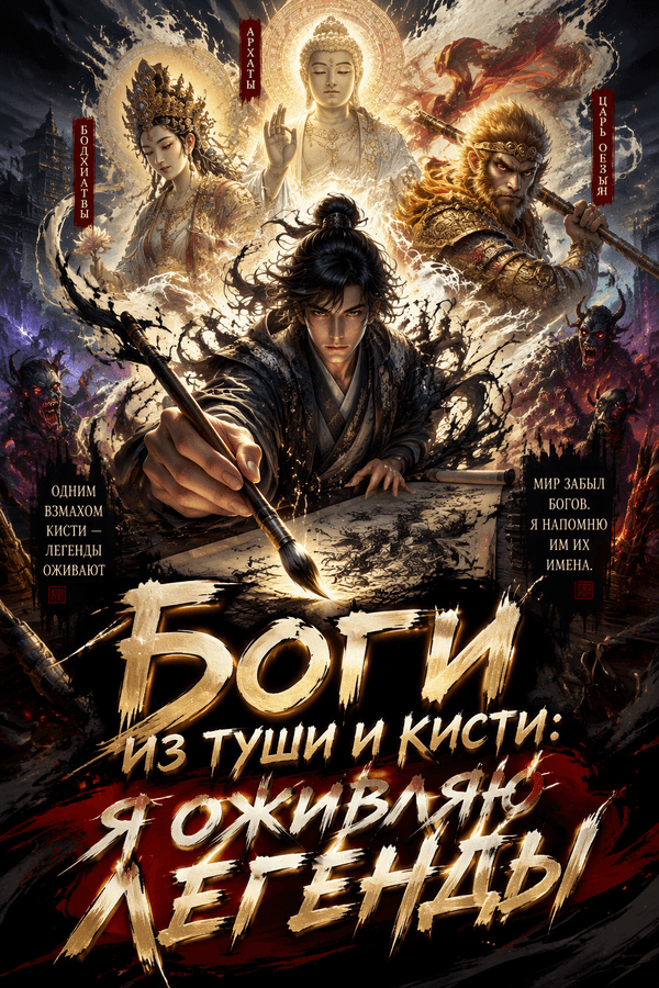 Боги из туши и кисти: Я оживляю легенды