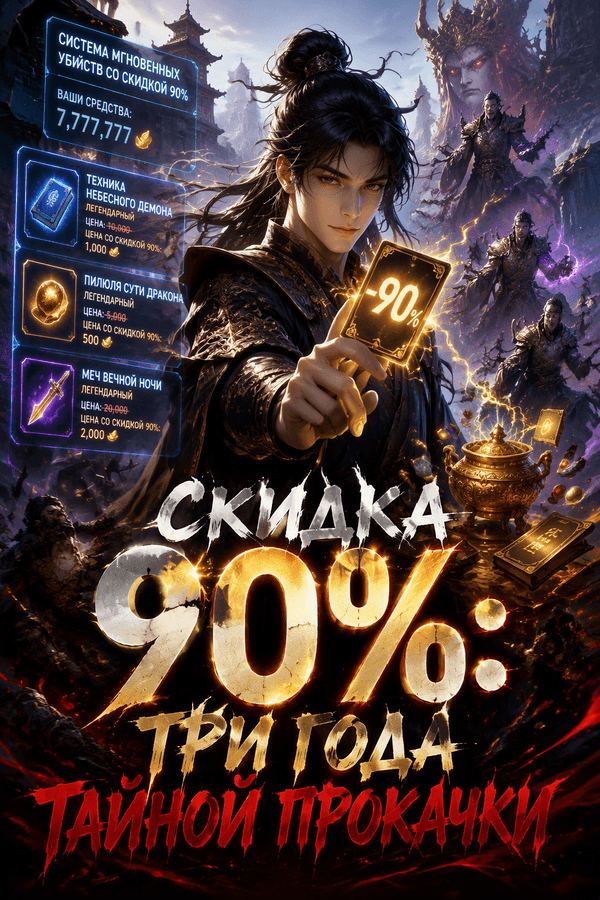 Скидка 90%: Три года тайной прокачки