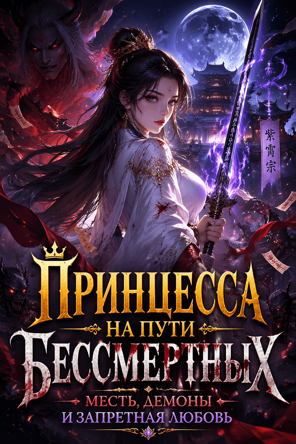 Принцесса на пути бессмертных: месть, демоны и запретная любовь