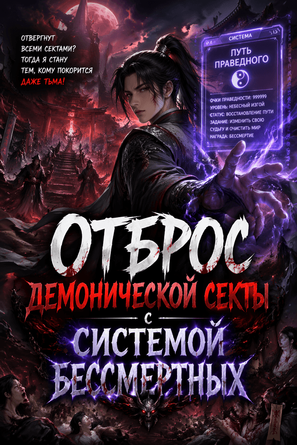 Отброс демонической секты с системой бессмертных