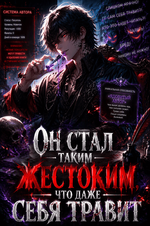 Он стал таким жестоким, что даже себя травит