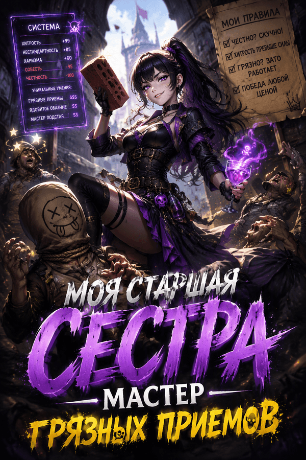 Моя старшая сестра — мастер грязных приемов